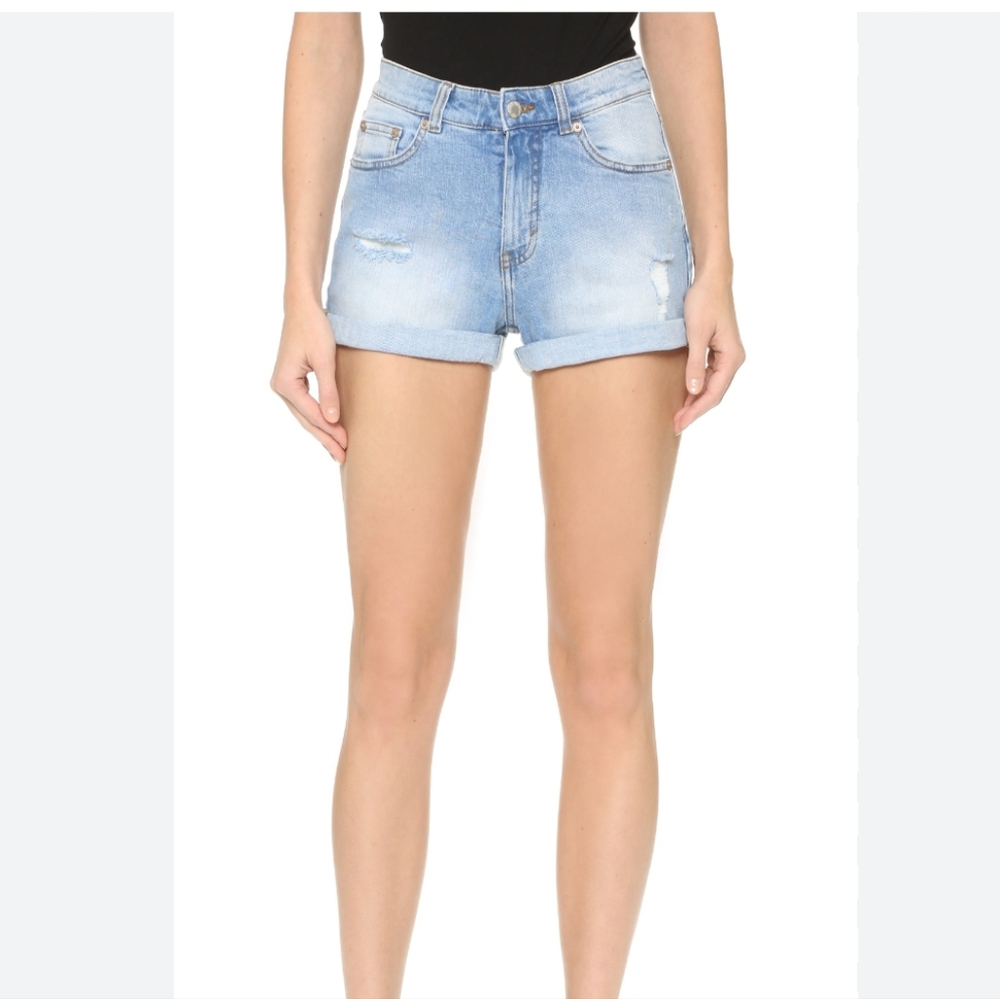 Cheap Monday Light Blue Jean Shorts ladies size 29